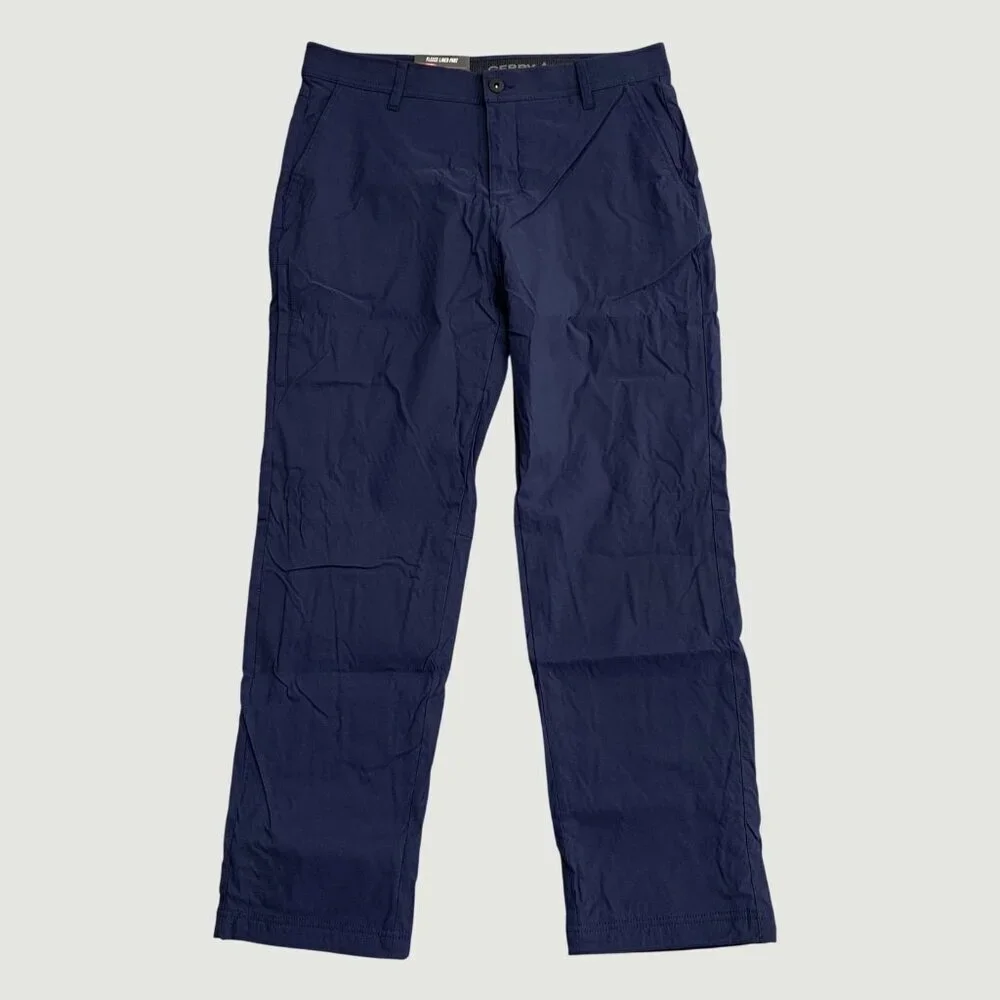 Gerry Men's 34x32 Blue Fleece Lined Pants Water-Resistant Stretch Warm G1923